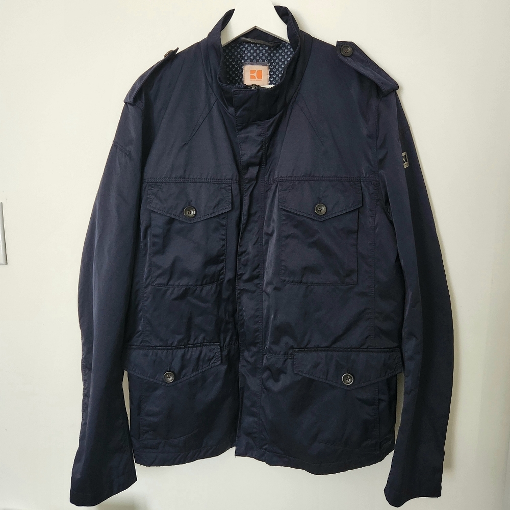 HUGO BOSS ORANGE OXANN-W MEN'S Navy JACKET SIZE US 42 R